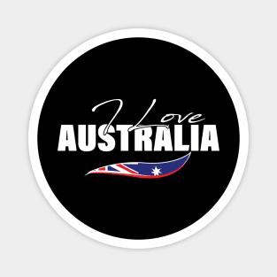 I love Australia Gifts Australian Magnet